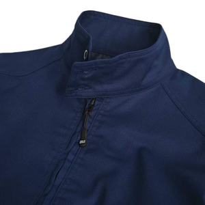 Crocodile Fur Cotton Jacket Men, Blue Zing Apparel