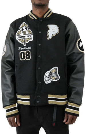 Primitive Alumni Varsity Jacket For Men Zing Apparels