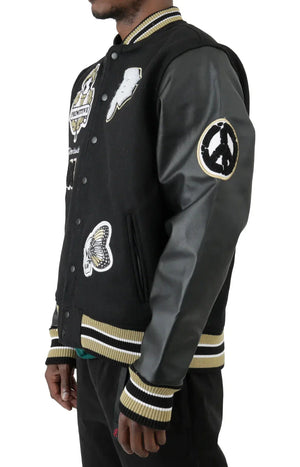 Primitive Alumni Varsity Jacket For Men Zing Apparels