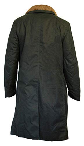 Blade Long Fur Ruuner Coat, Black Zing Apparel