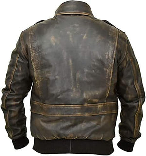 A2 Aviator Retro Style Flight Jacket Zing Apparel