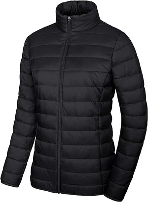 Red Quilt Jacket Women - Puffer Jacket Zing Apparel