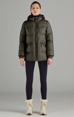 Adena-Womens-Lightweight-Puffer-Jacket-Green