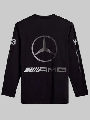 Adidas-Y-3-Mercedes-Chaos-Logo-Long-Sleeve-Tee