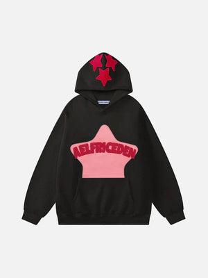 Aelfric Eden Vintage Embroidery Star Hoodie Sale