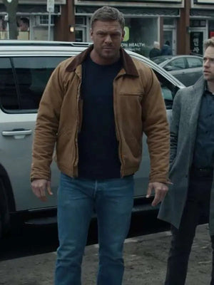 Alan Ritchson Reacher S02 Brown Jacket Buy