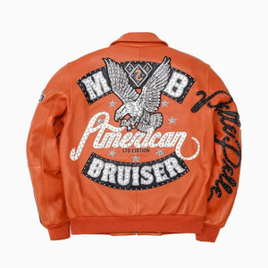 American-Bruiser-Plush-Leather-Jacket-Pelle-Pelle