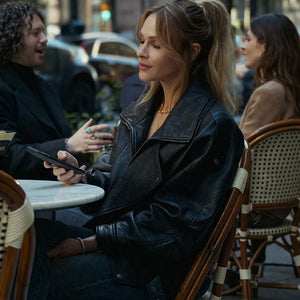 Beau Garrett The Madison S01 Black Jacket