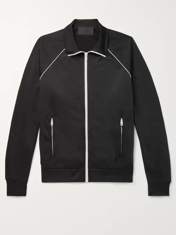 Black Prada Track Jacket - Zing Apparels