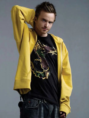 Jesse Pinkman Breaking Bad Yellow Hoodie