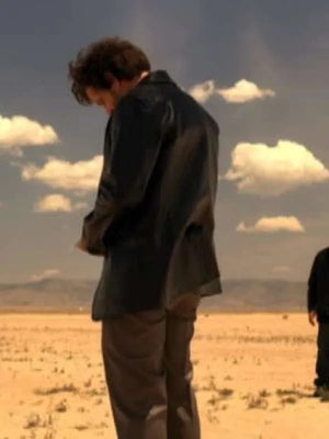 Breaking Bad Louis Ferreira Black Leather Blazer