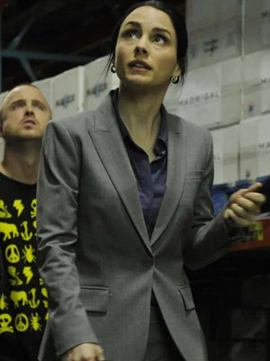 Laura Fraser Breaking Bad Grey Blazer