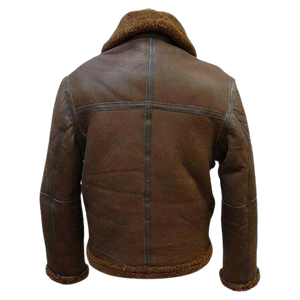 Brown-Shearling-Jacket-For-Men-Special-Edition-BackView