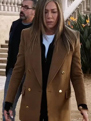 Brown wool coat Alex Levy style S02