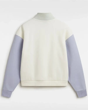 Colorblock Mockneck Sweatshirt