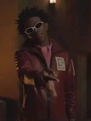 Camrus Johnson leather coat One Piece Season 2 style