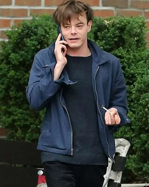Charlie Heaton Stranger Things Blue Jacket