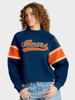 Chicago Bears Mock Neck Sweatshirt Women