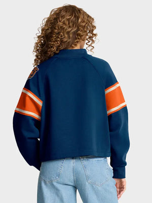 Chicago Bears Mock Neck Sweatshirt Women Back