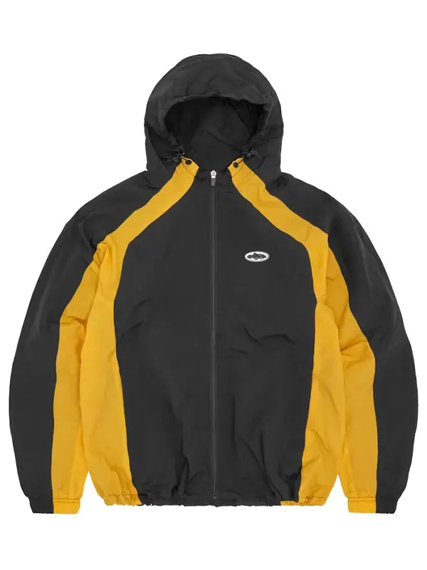 Corteiz Spring Jacket Black Yellow - Zing Apparels