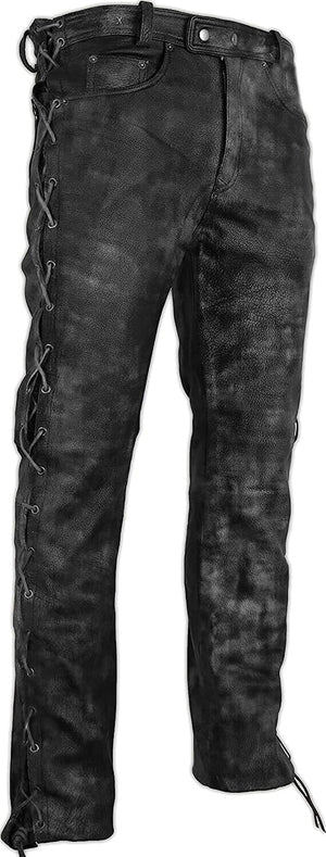 Distressed_Leather_Side_Laced_Up_Bikers_Waxed_Pants