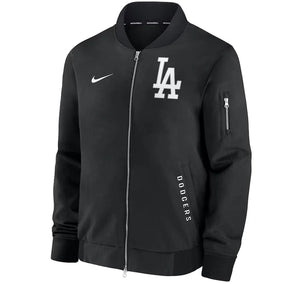 Dodgers Nike Bomber Jacket Black