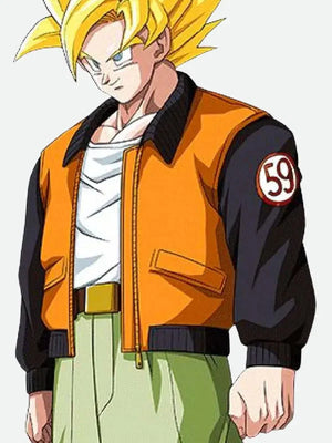 Dragon Ball Z Goku 59 Leather Jacket