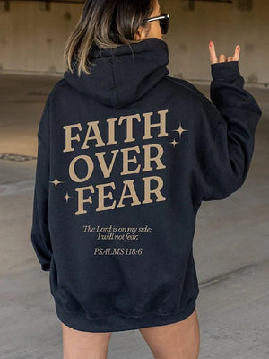Faith Over Fear Pullover Hoodie