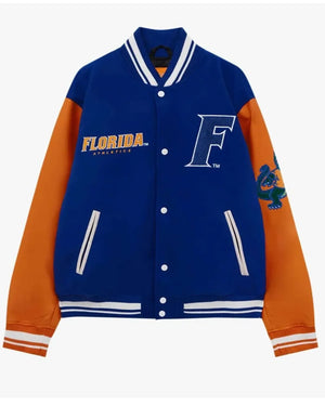 Florida Gators Varsity Royal Blue and Orange Jacket Sale