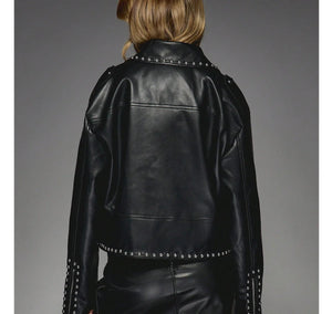 For_Sale_Missguided_Leather_Jacket