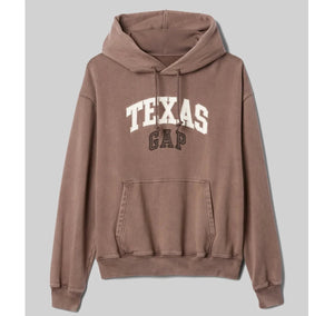 Gap-Texas-Hoodie-Brown