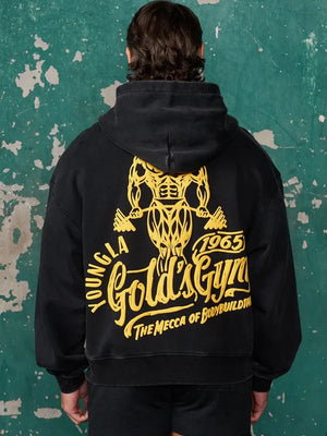 Gold’s Gym Youngla Hoodie Black Back