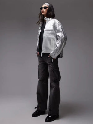 House-of-Sunny-faux-leather-racing-jacket-in-chrome-silver