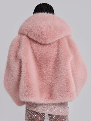 Jaded-London-Mara-Oversized-Faux-Fur-Pink-Coat-Back-Look