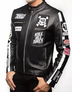 Ken Block Leather Jacket Zing Apparel