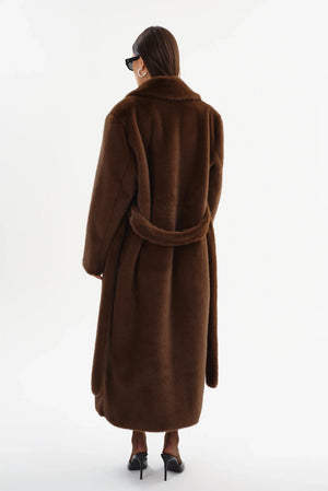LAMARQUE-Darelle-Faux-Fur-Maxi-Coat-Back