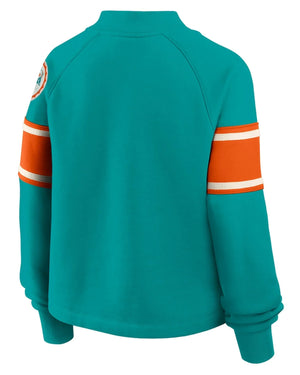 Miami Dolphins Mockneck Sweatshirt