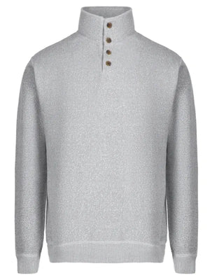 Mock Shirt Jumper Grey