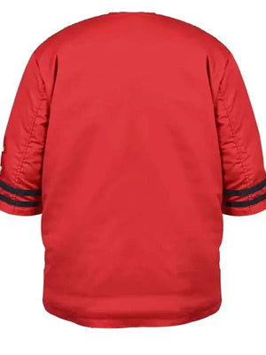 vMonkey D Luffy inspired red shirt One Piece season 2
