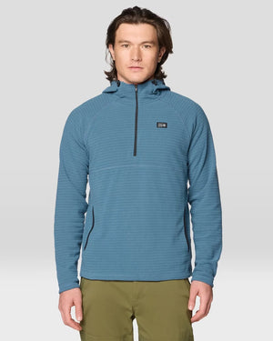 Mountain-Hardwear-Summit-Grid-Hoodie-Blue