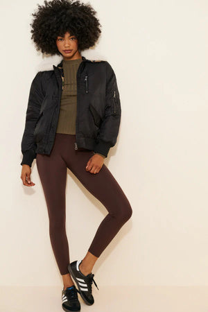 NVLT-Faux-Fur-Collar-Padded-Bomber-Zip-Jacket