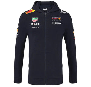 Navy Vintage Red Bull Big Logo Racing Hoodie Zing Apparel