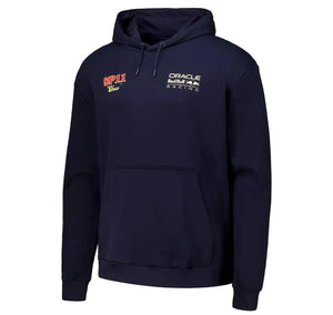 Navy Vintage Red Bull Big Logo Racing Hoodie Zing Apparel