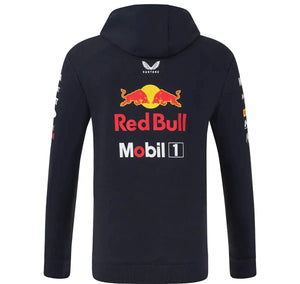 Navy Vintage Red Bull Big Logo Racing Hoodie Zing Apparel