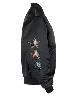 Nike-Black-2026-NBA-All-Star-Game-Satin-Full-Snap-Jacket