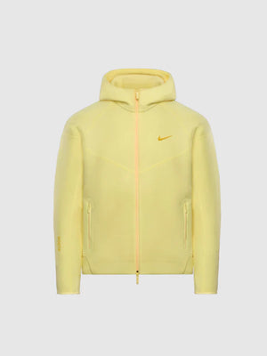 Nike-X-Nocta-Tech-Fleece-Full-Zip-Hoodie-Citron-Tint