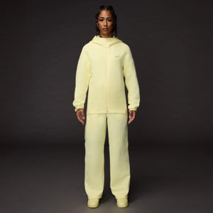 Nike-X-Nocta-Tech-Fleece-Full-Zip-Up-Hoodie-Citron-Tint