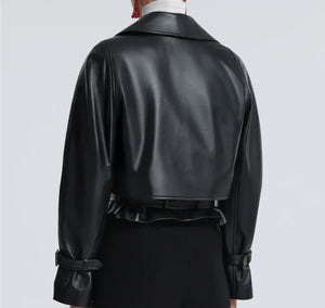 Nour_Hammour_Leather_Jacket_Dupe_In_USA