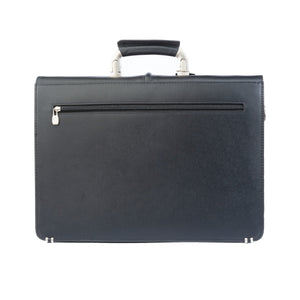 Modern Leather Office Bag With Lock Zing Apparel