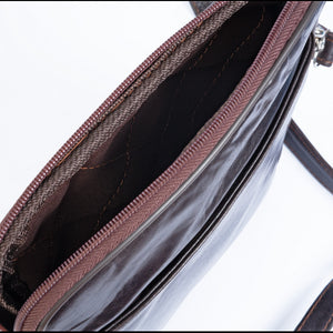 Mini Leather Crossbody Bag Messenger Zing Apparel